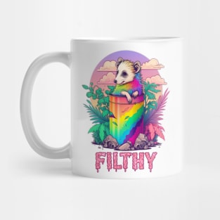 Filthy --- Possum Lover Design Mug